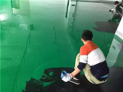 海棠下面给你一份环氧地坪漆施工的完整流程